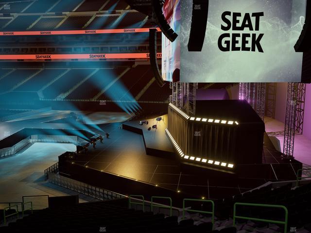 Allegiant Stadium - Section 128 Seat View