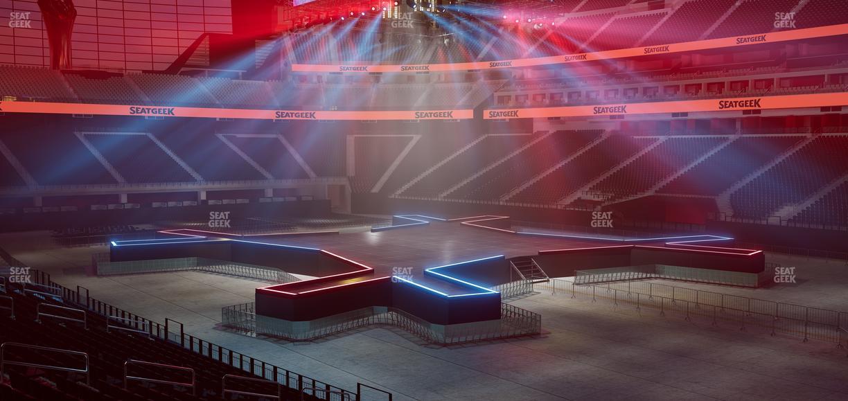 Allegiant Stadium - Section 128 Seat View