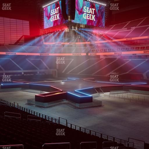 Allegiant Stadium - Section 128 Seat View