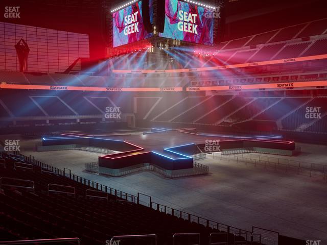 Allegiant Stadium - Section 128 Seat View Allegiant Stadium - Section 128 Seat View