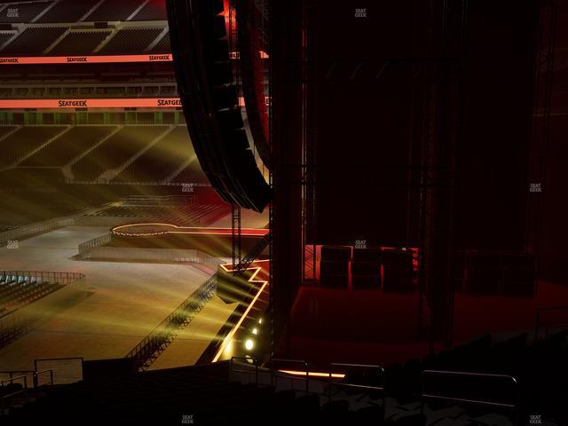 Allegiant Stadium - Section 128 Seat View