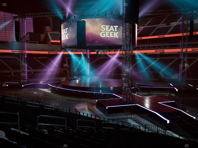 Allegiant Stadium - Section 129 Seat View