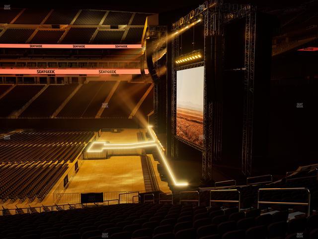 Allegiant Stadium - Section 129 Seat View