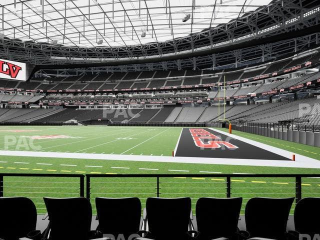 Allegiant Stadium - Section 129 Seat View