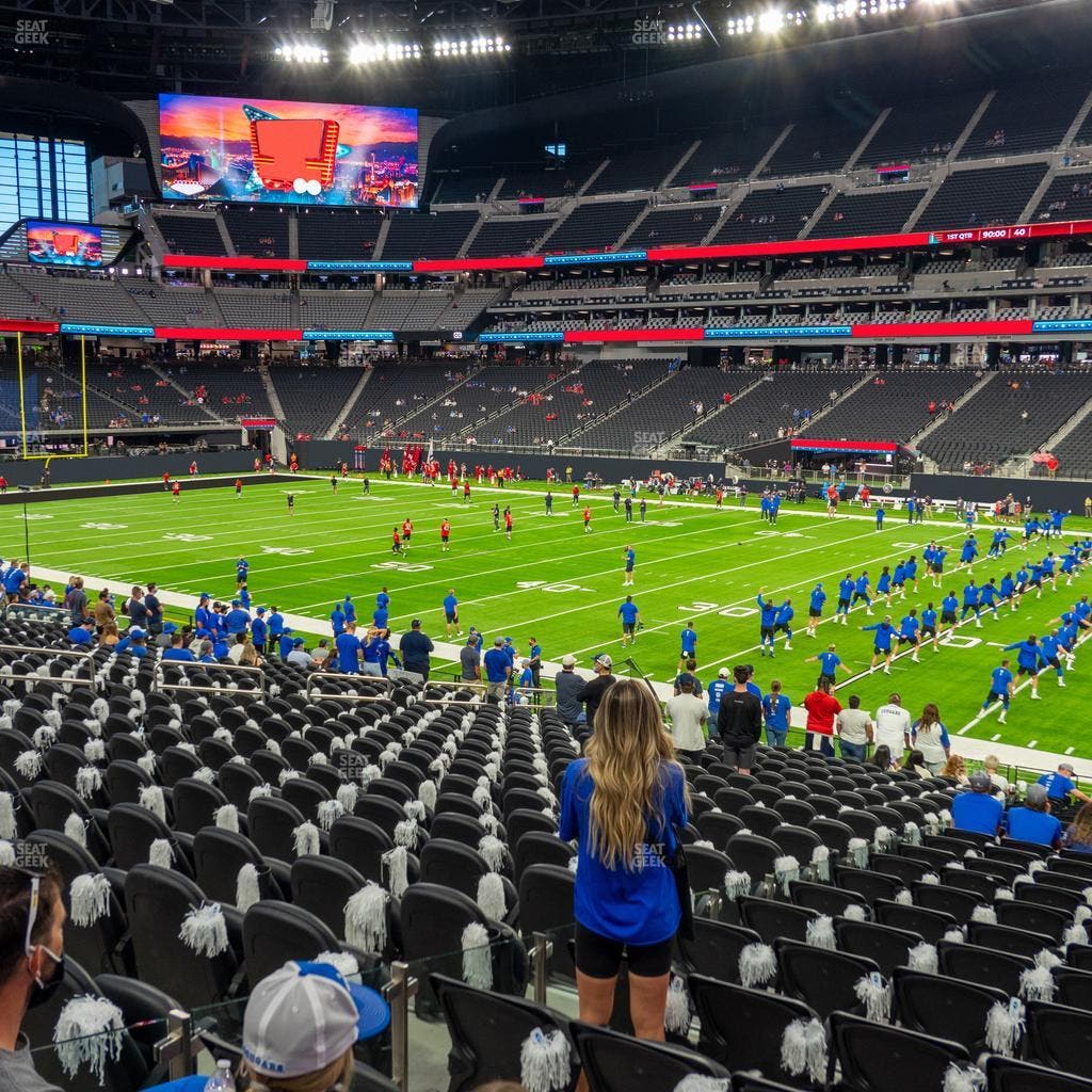 Allegiant Stadium - Section 130 Seat View