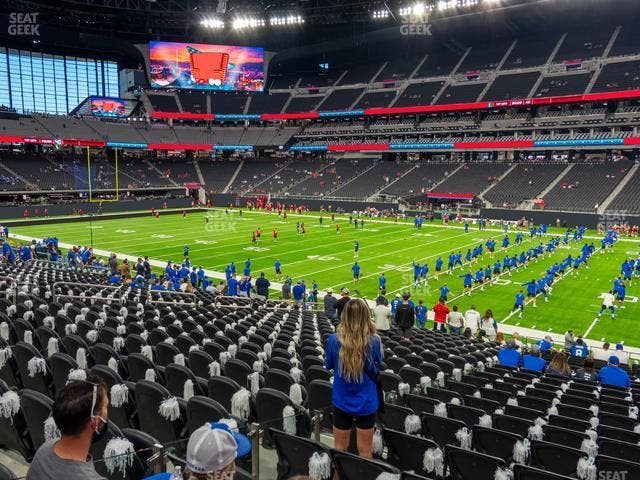 Allegiant Stadium - Section 130 Seat View