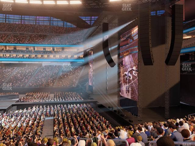 Allegiant Stadium - Section 130 Seat View