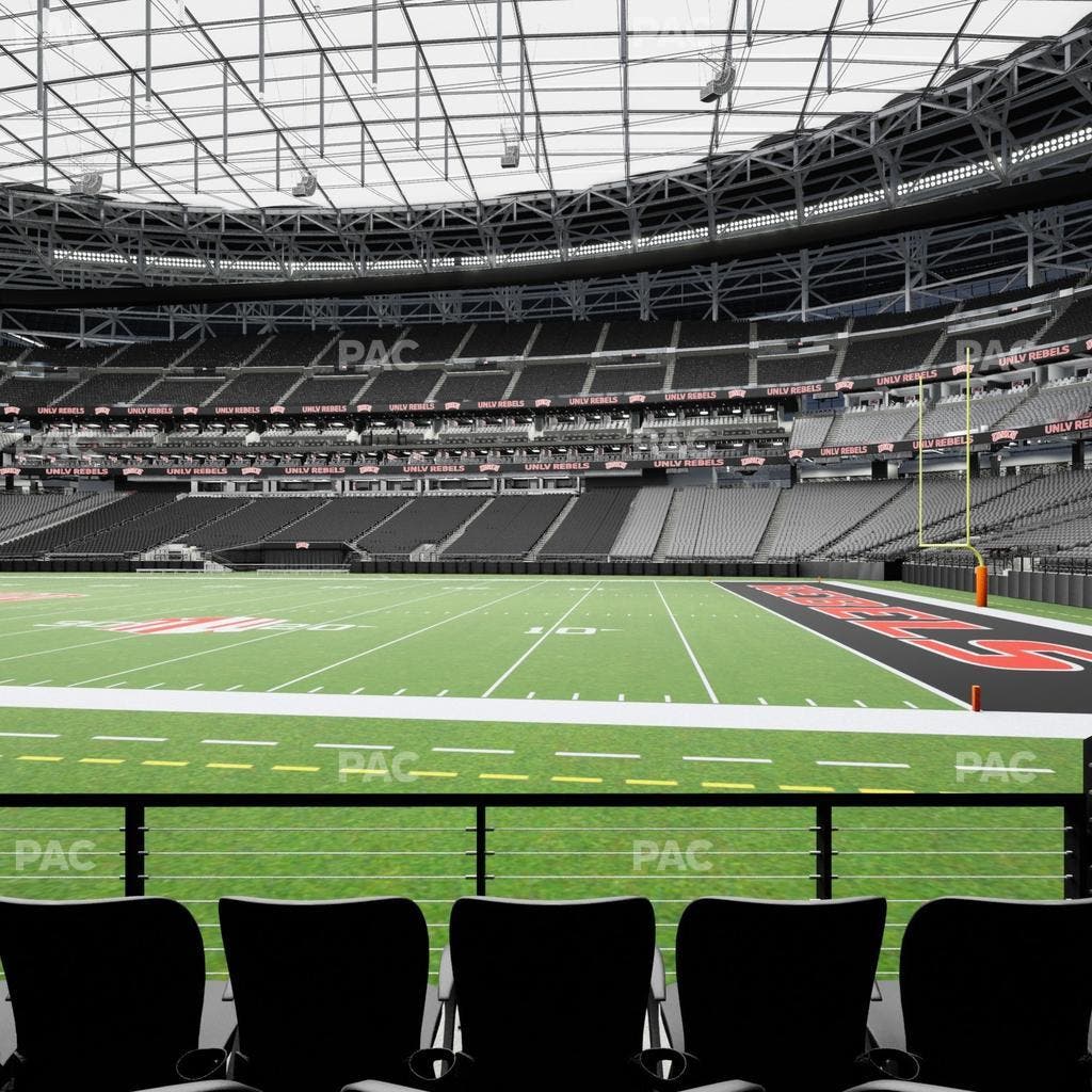 Allegiant Stadium - Section 130 Seat View