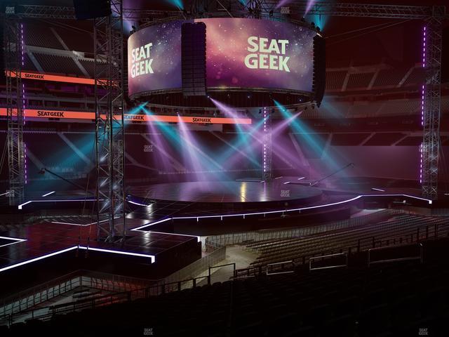 Allegiant Stadium - Section 138 Seat View