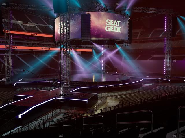 Allegiant Stadium - Section 139 Seat View