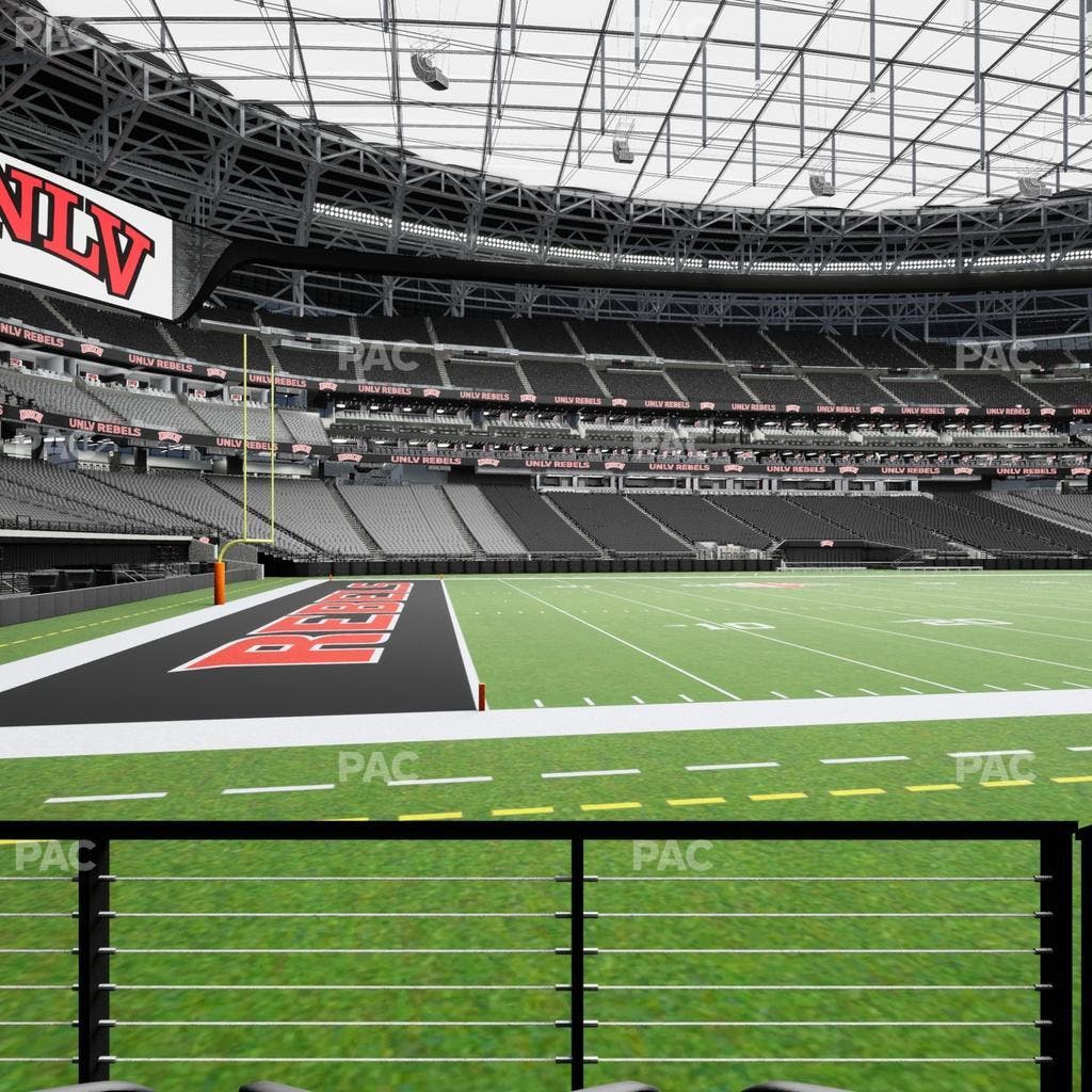 Allegiant Stadium - Section 139 Seat View