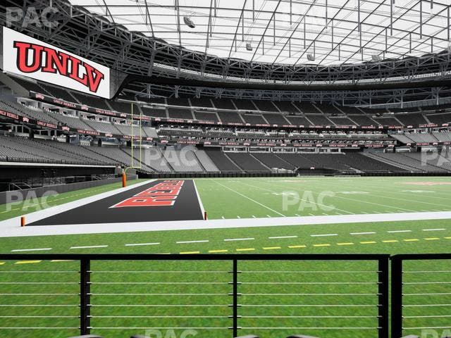 Allegiant Stadium - Section 139 Seat View