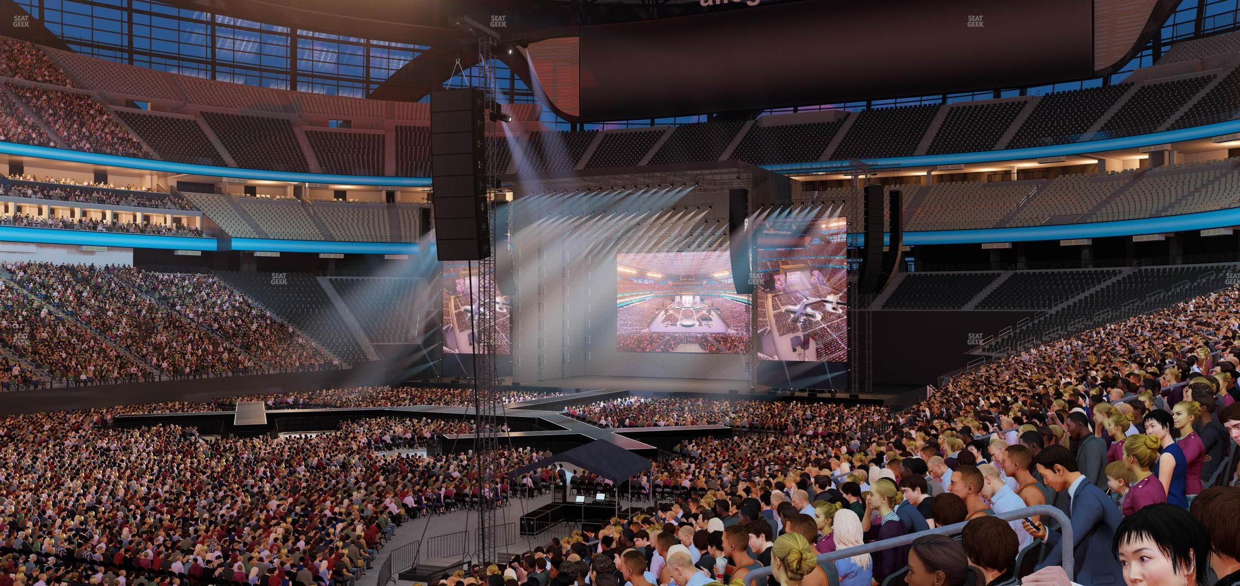 Allegiant Stadium - Section 139 Seat View