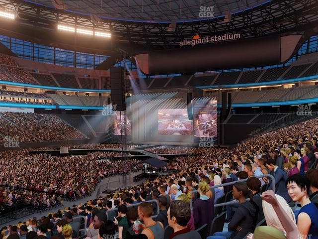 Allegiant Stadium - Section 139 Seat View