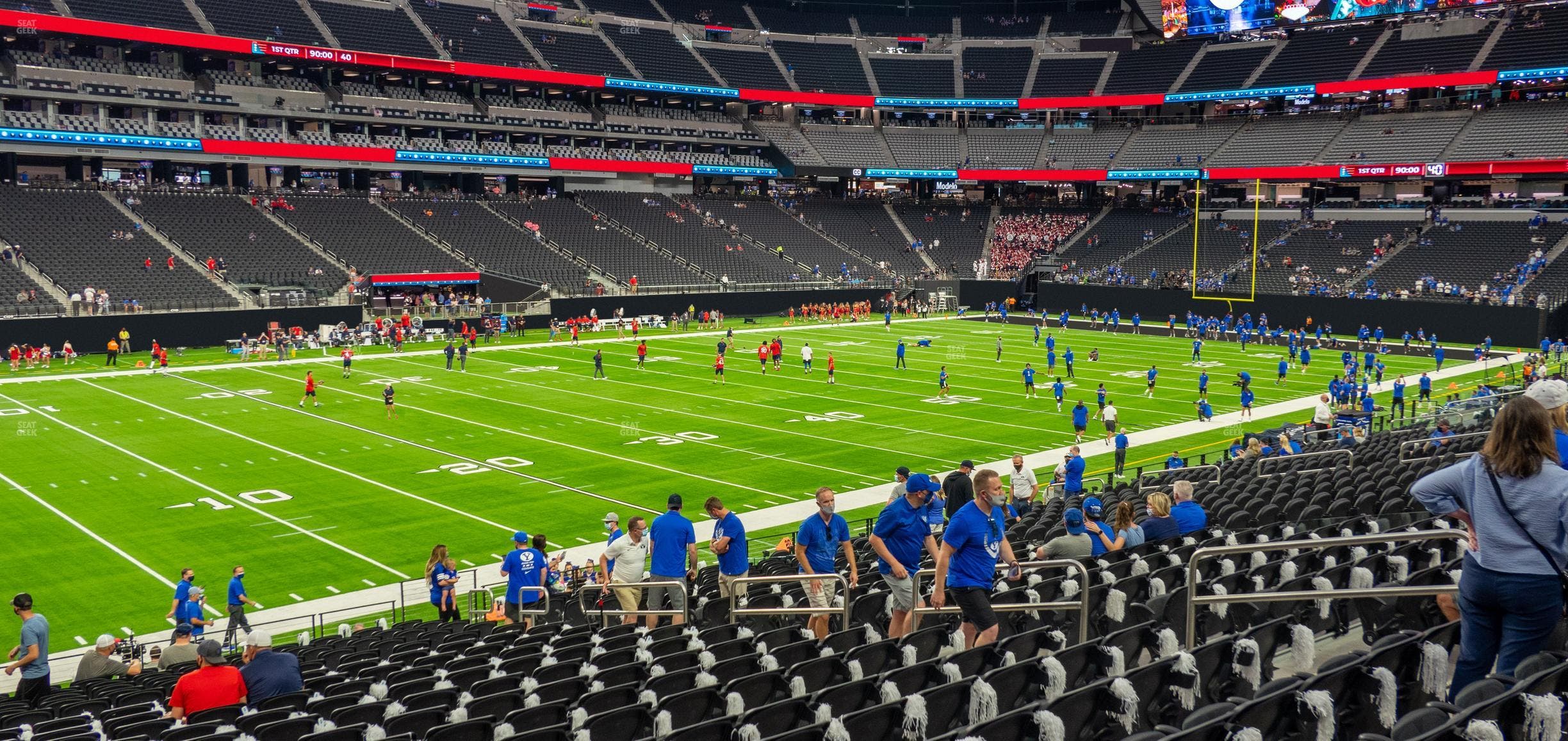 Allegiant Stadium - Section 139 Seat View