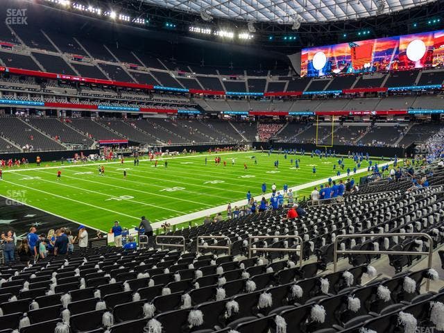 Allegiant Stadium - Section 140 Seat View