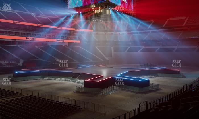 Allegiant Stadium - Section 140 Seat View