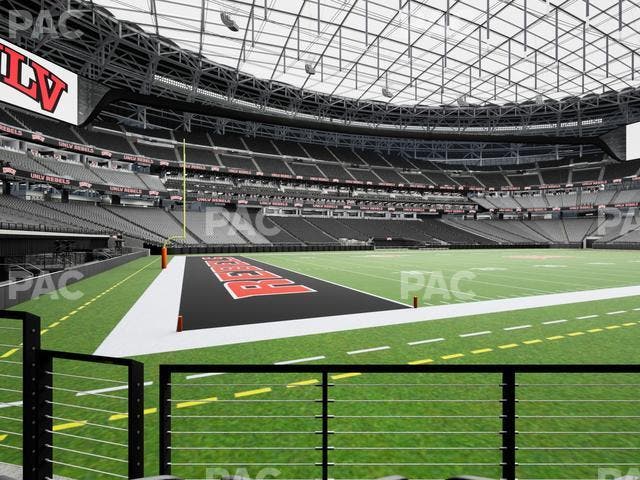 Allegiant Stadium - Section 140 Seat View