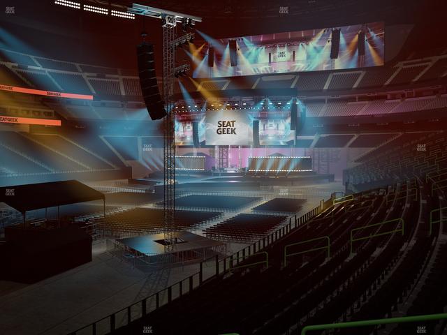 Allegiant Stadium - Section 140 Seat View