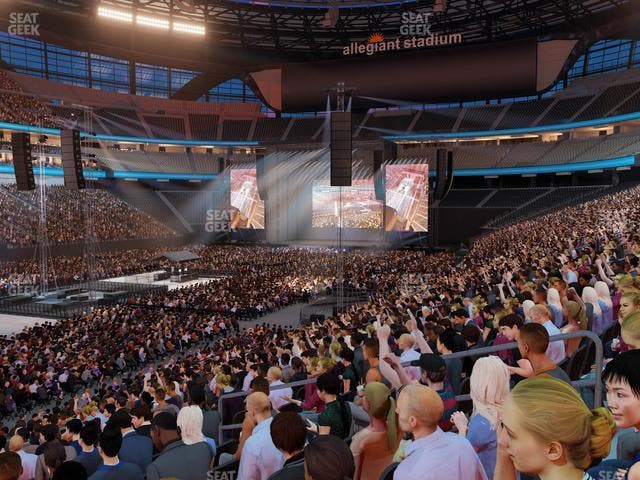 Allegiant Stadium - Section 140 Seat View