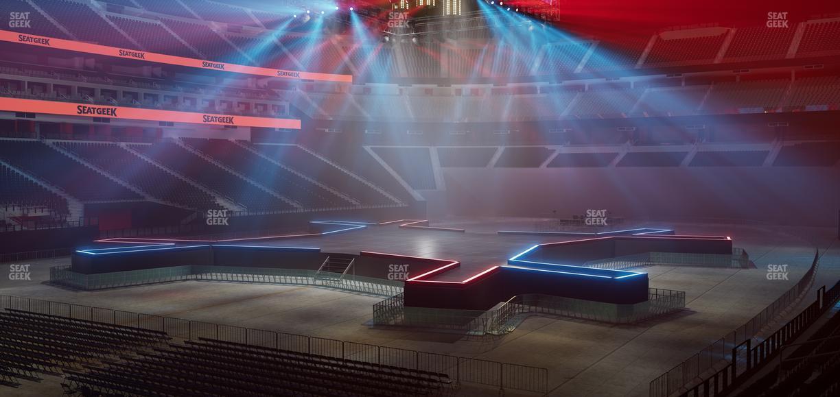 Allegiant Stadium - Section 141 Seat View