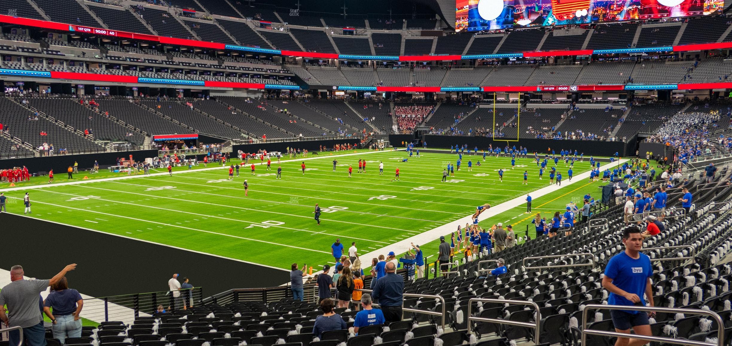 Allegiant Stadium - Section 141 Seat View