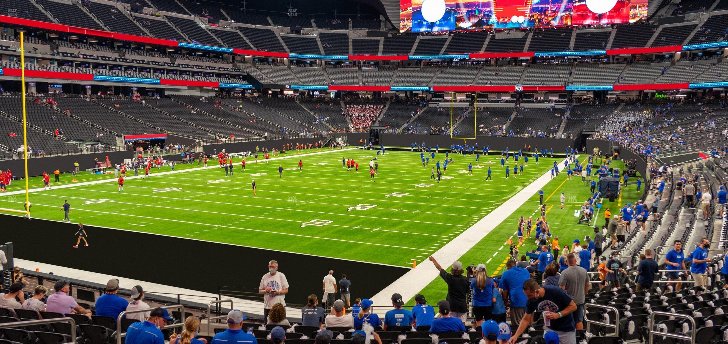 Allegiant Stadium - Section 142 Seat View