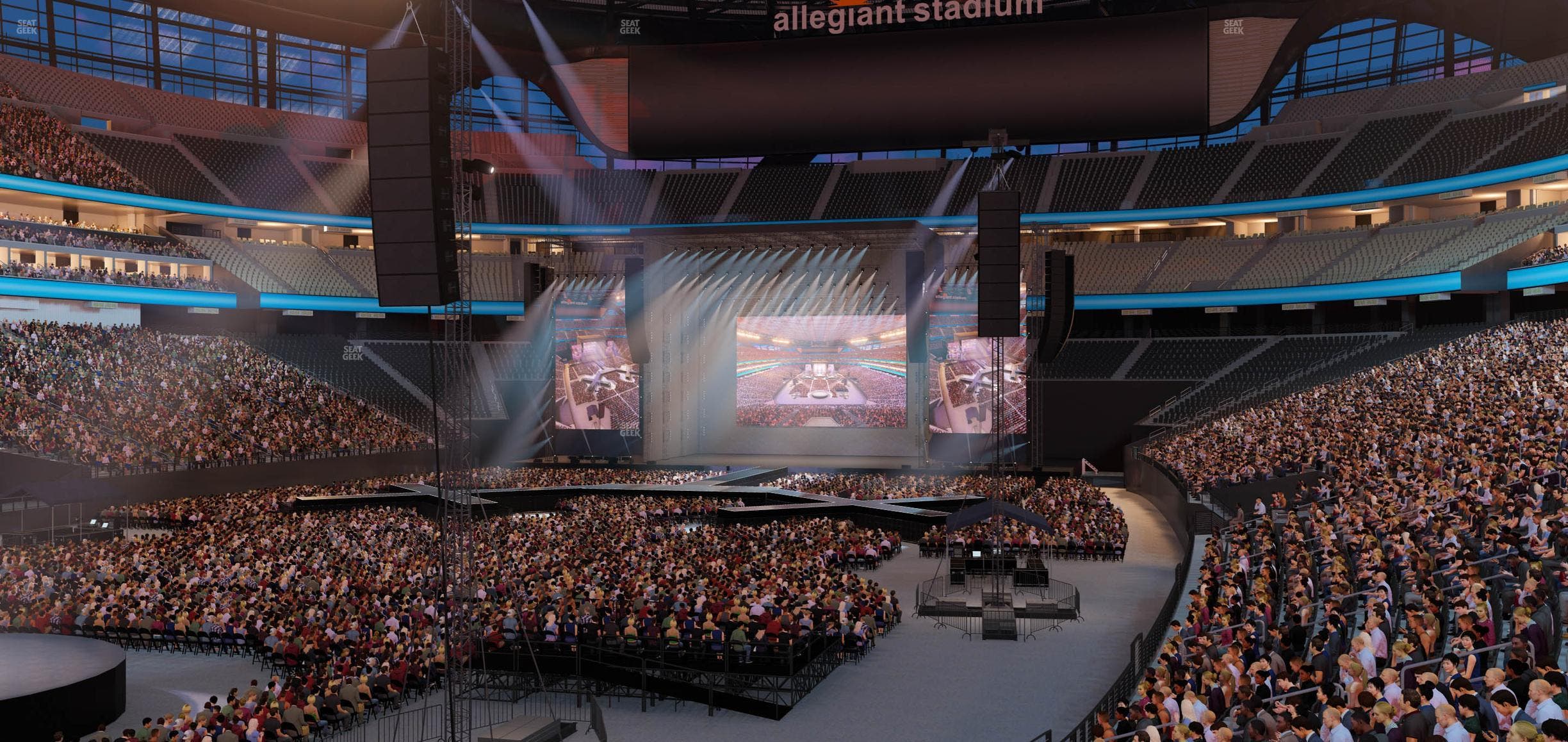 Allegiant Stadium - Section 142 Seat View