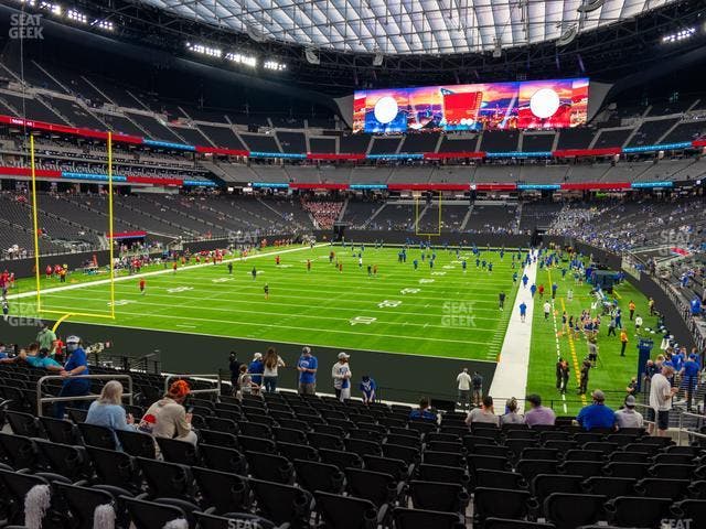 Allegiant Stadium - Section 143 Seat View