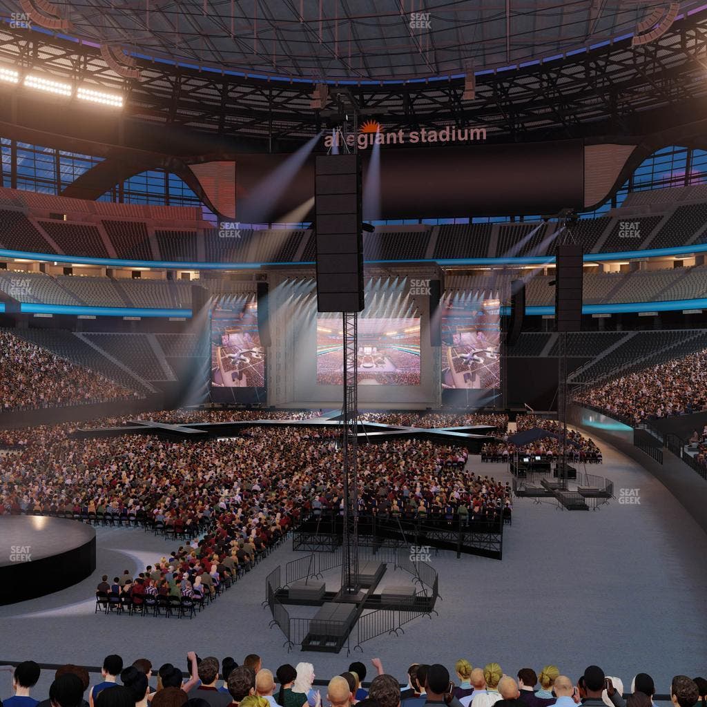 Allegiant Stadium - Section 143 Seat View