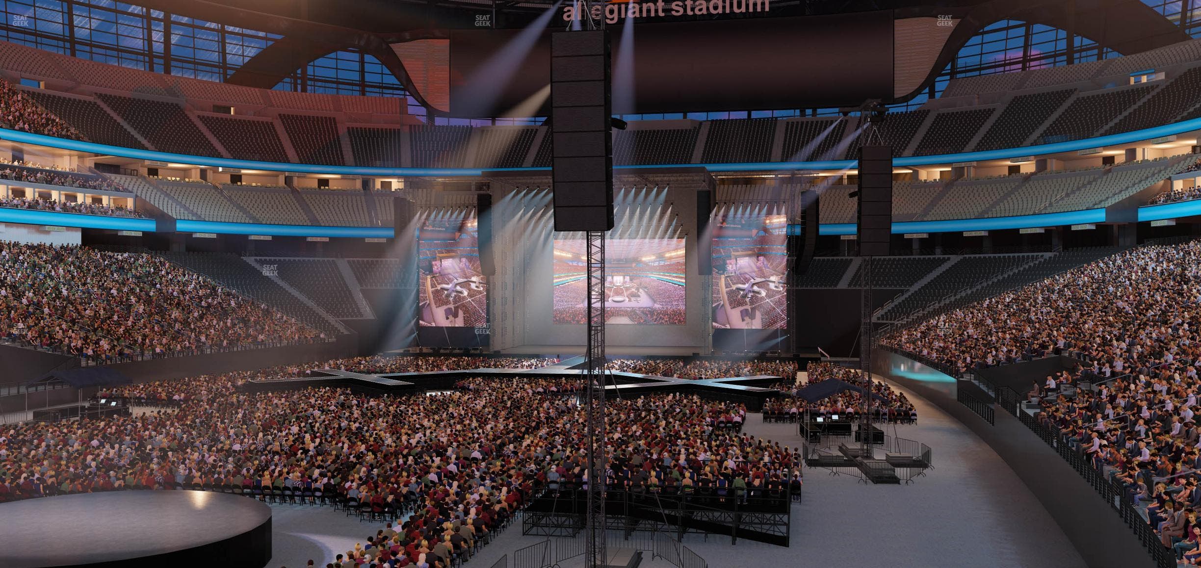 Allegiant Stadium - Section 143 Seat View