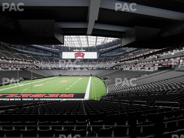 Allegiant Stadium - Section 143 Seat View