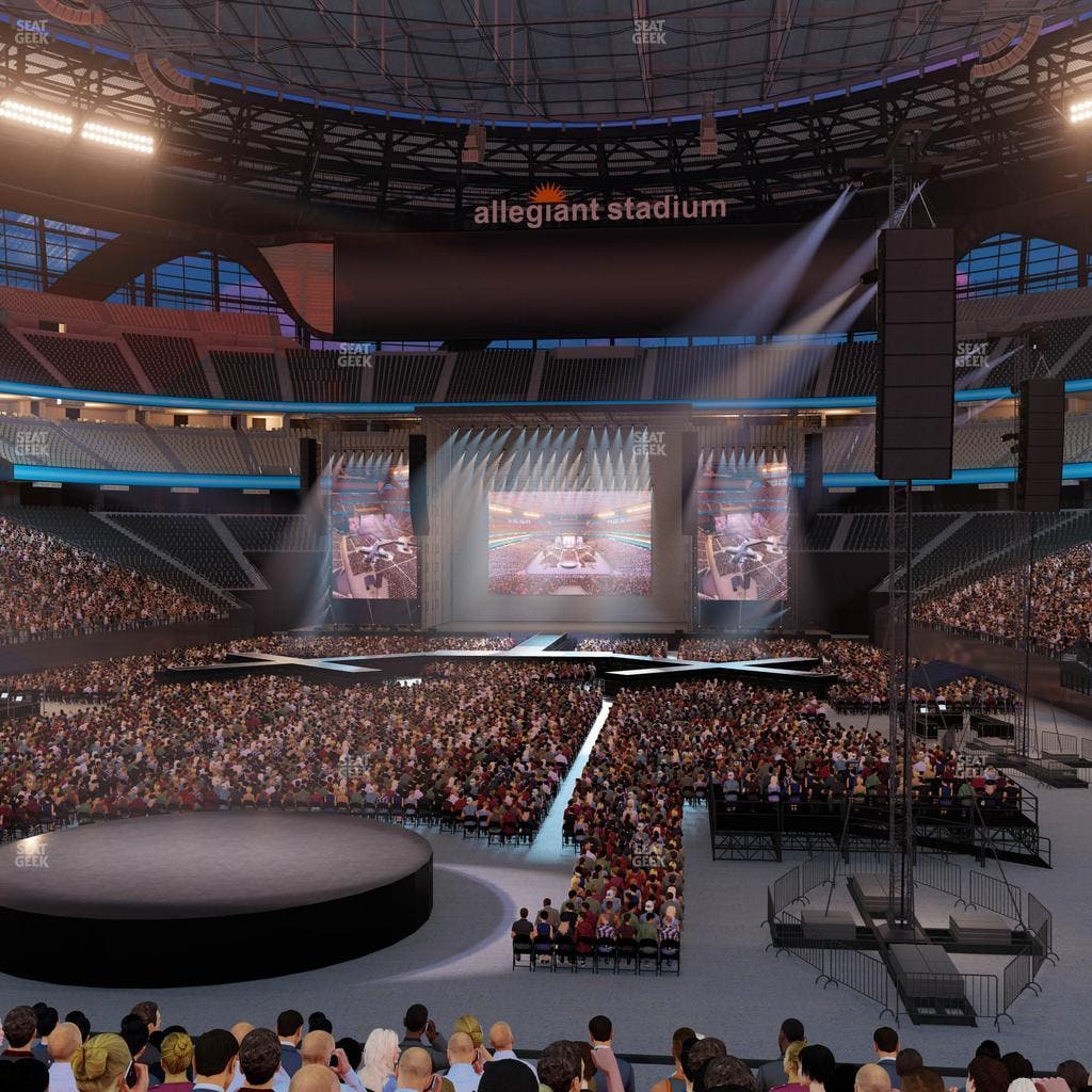 Allegiant Stadium - Section 144 Seat View