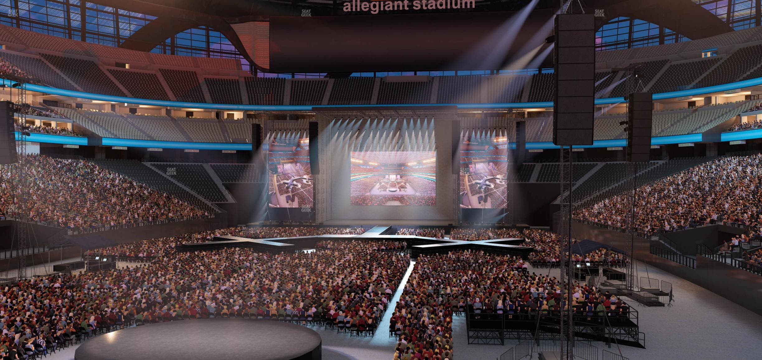 Allegiant Stadium - Section 144 Seat View