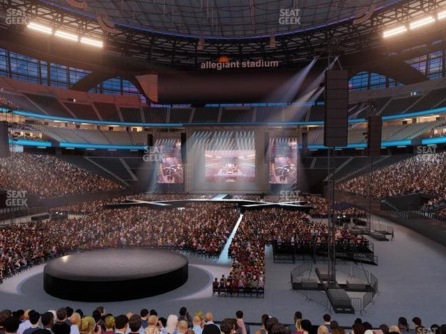 Allegiant Stadium - Section 144 Seat View