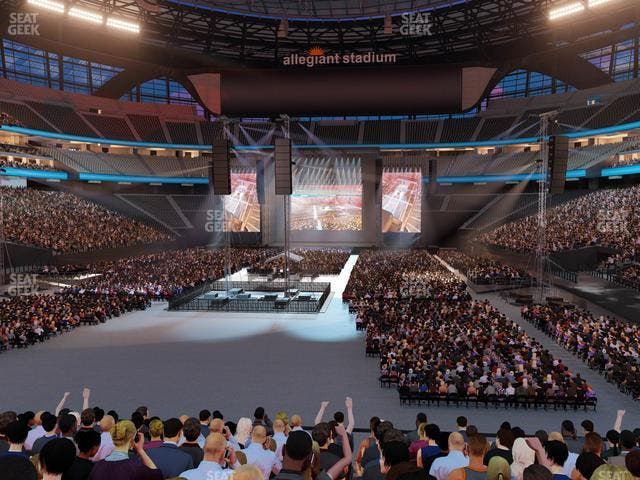Allegiant Stadium - Section 144 Seat View