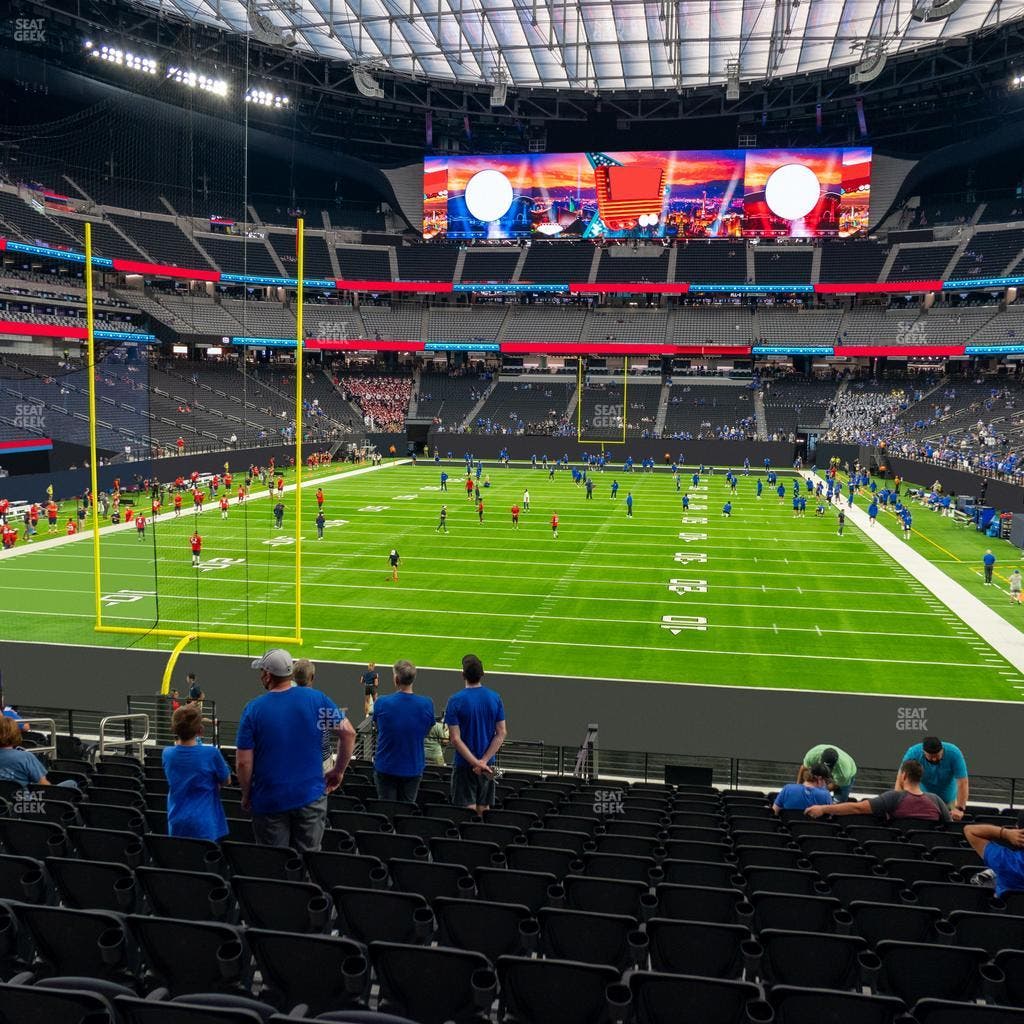 Allegiant Stadium - Section 144 Seat View