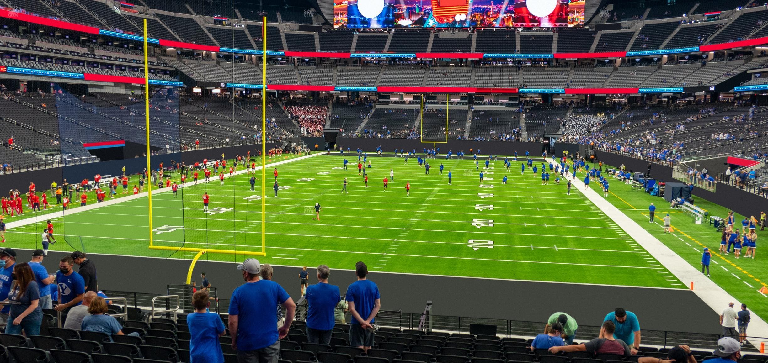 Allegiant Stadium - Section 144 Seat View