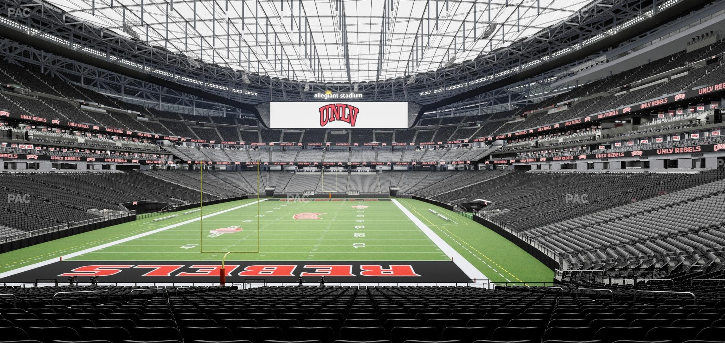 Allegiant Stadium - Section 144 Seat View
