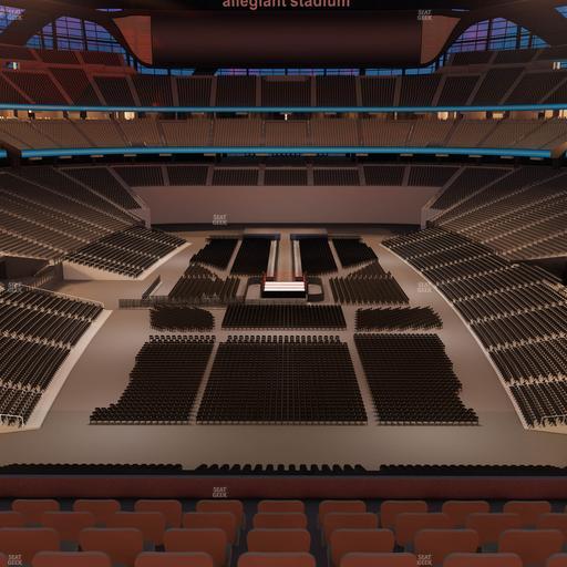 Allegiant Stadium - Section 201 Seat View