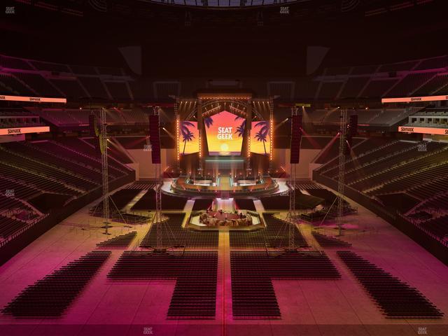 Allegiant Stadium - Section 201 Seat View