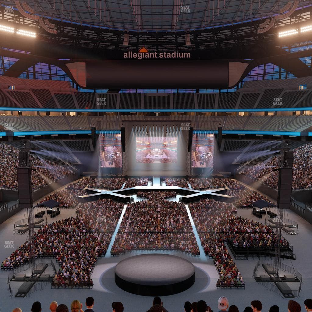Allegiant Stadium - Section 201 Seat View