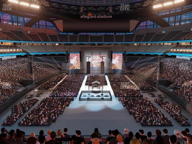 Allegiant Stadium - Section 201 Seat View