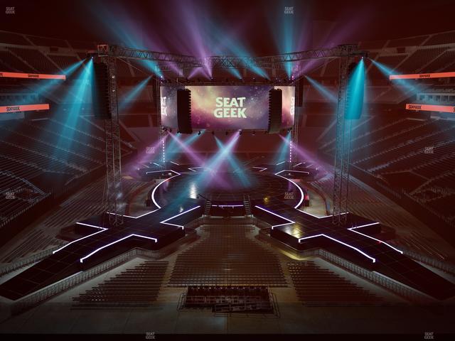 Allegiant Stadium - Section 201 Seat View