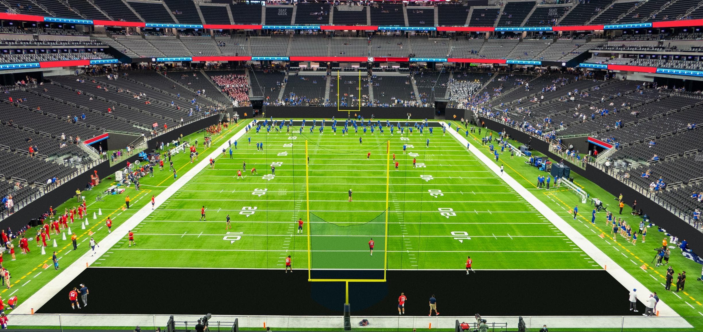 Allegiant Stadium - Section 201 Seat View
