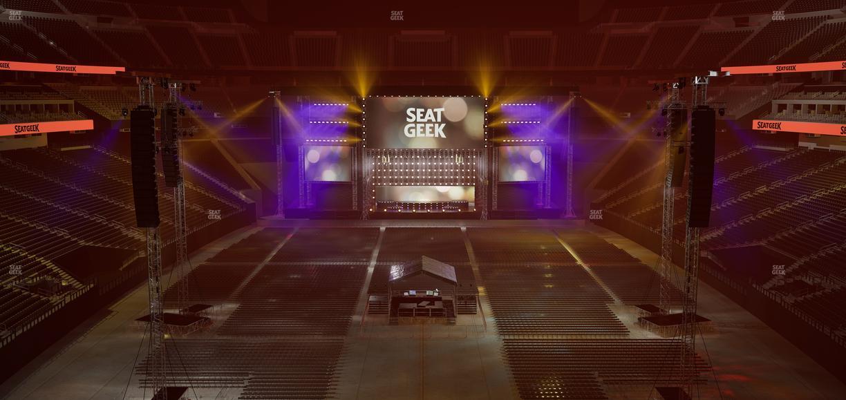 Allegiant Stadium - Section 201 Seat View