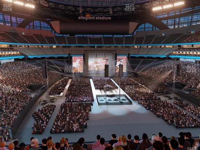 Allegiant Stadium - Section 202 Seat View