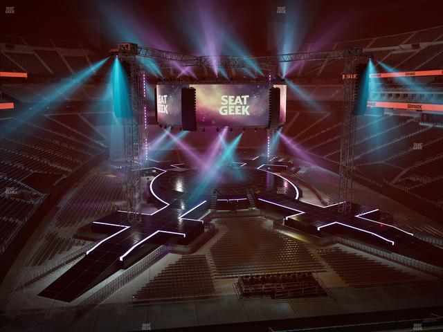 Allegiant Stadium - Section 202 Seat View