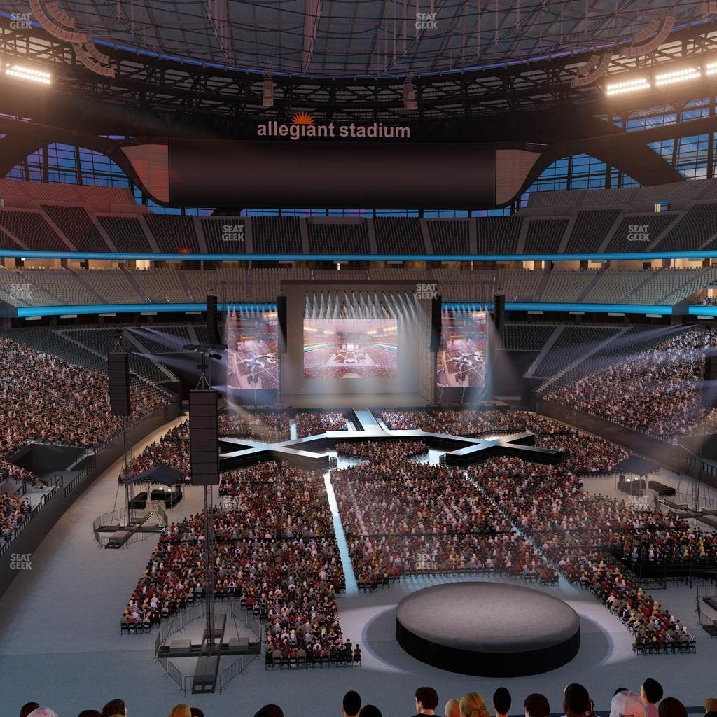 Allegiant Stadium - Section 202 Seat View