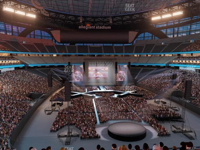 Allegiant Stadium - Section 202 Seat View